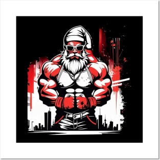 I'm Going To The Gym Merry Christmas Gift, Motivation, Xmas, Workout Gift Posters and Art